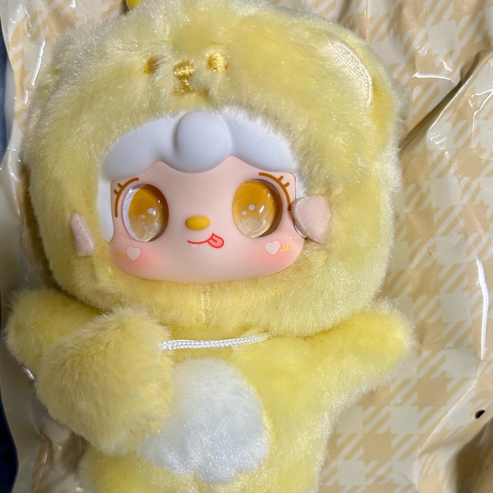 Cute Yooki Yellow Plush Toy